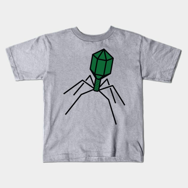 Virus Kids T-Shirt by Hornak Designs